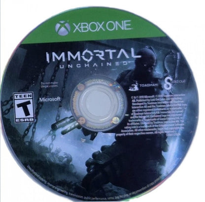 Immortal Unchained disc for Xbox One (XONE) sci-fi action role-playing shooter video game