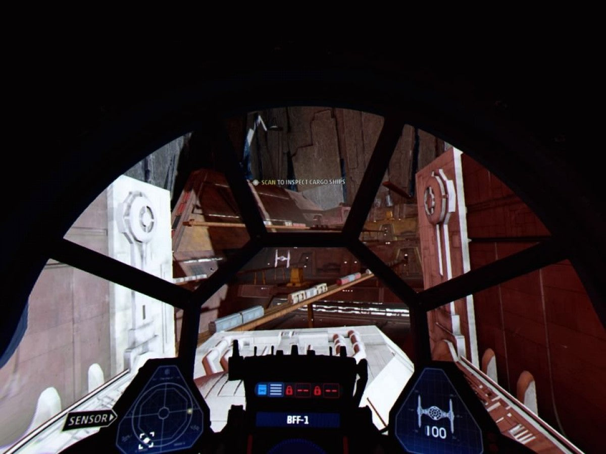 Star Wars: Squadrons – PlayStation 4 (PS4) video game gameplay, space combat flight simulator