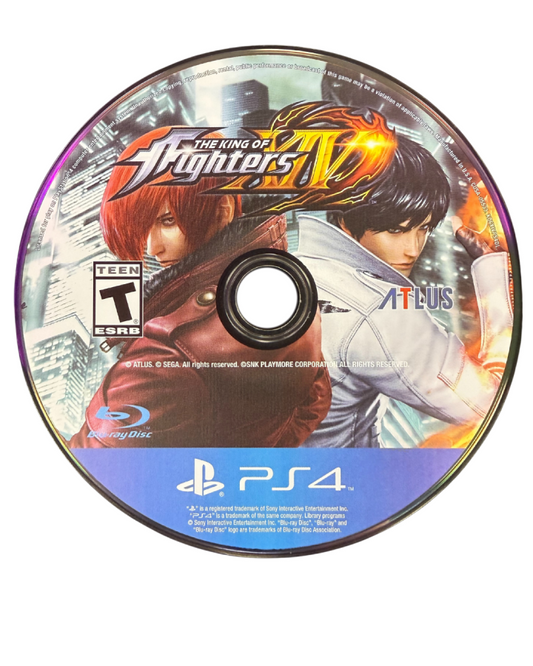 The King of Fighters XIV Steelbook Edition PS4 fighting game featuring team based combat robust roster of classic SNK characters dynamic 3D arenas online multiplayer modes and premium steelbook collectible packaging for Sony PlayStation 4 fans disc