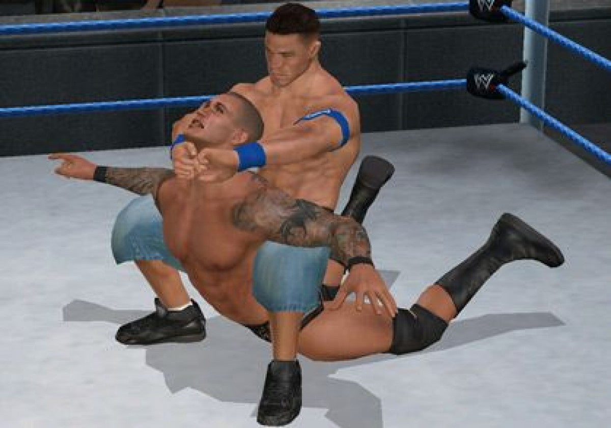 WWE SmackDown vs. Raw 2010 gameplay for Nintendo Wii (Wii) featuring authentic wrestling action with WWE superstars, customizable storylines, and motion‑controlled matches.