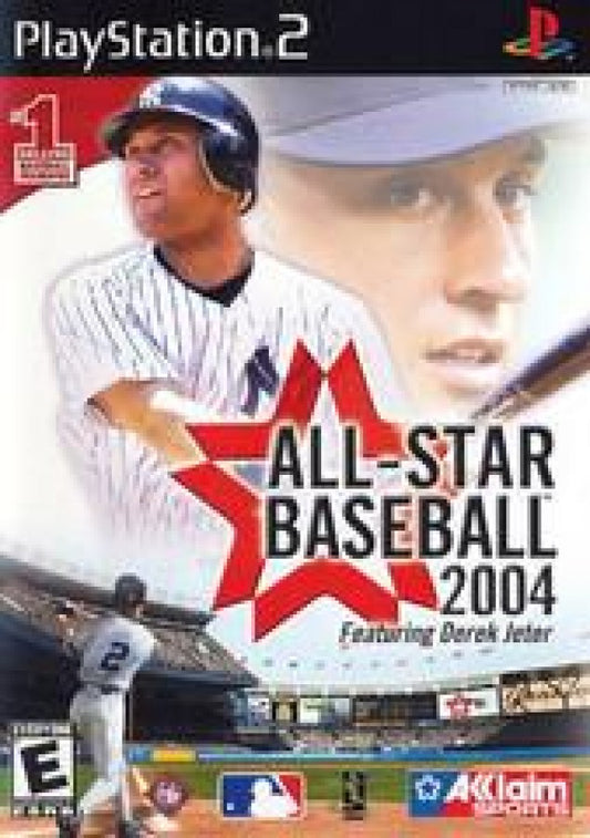 All-Star Baseball 2004 cover art for PlayStation 2 (PS2) video game