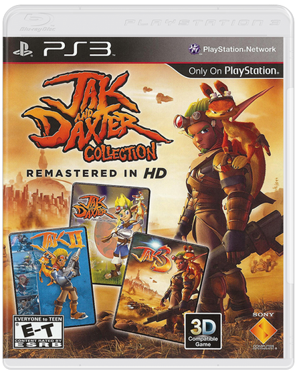 Jak and Daxter Collection cover art for PlayStation 3 (PS3) video game