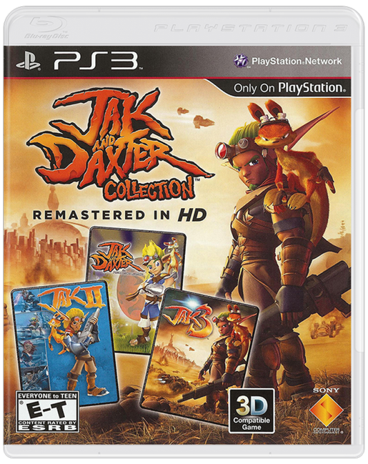 Jak & Daxter Collection cover art for PlayStation 3 (PS3) video game
