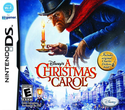 Disney's A Christmas Carol cover art for the Nintendo DS (DS) video game
