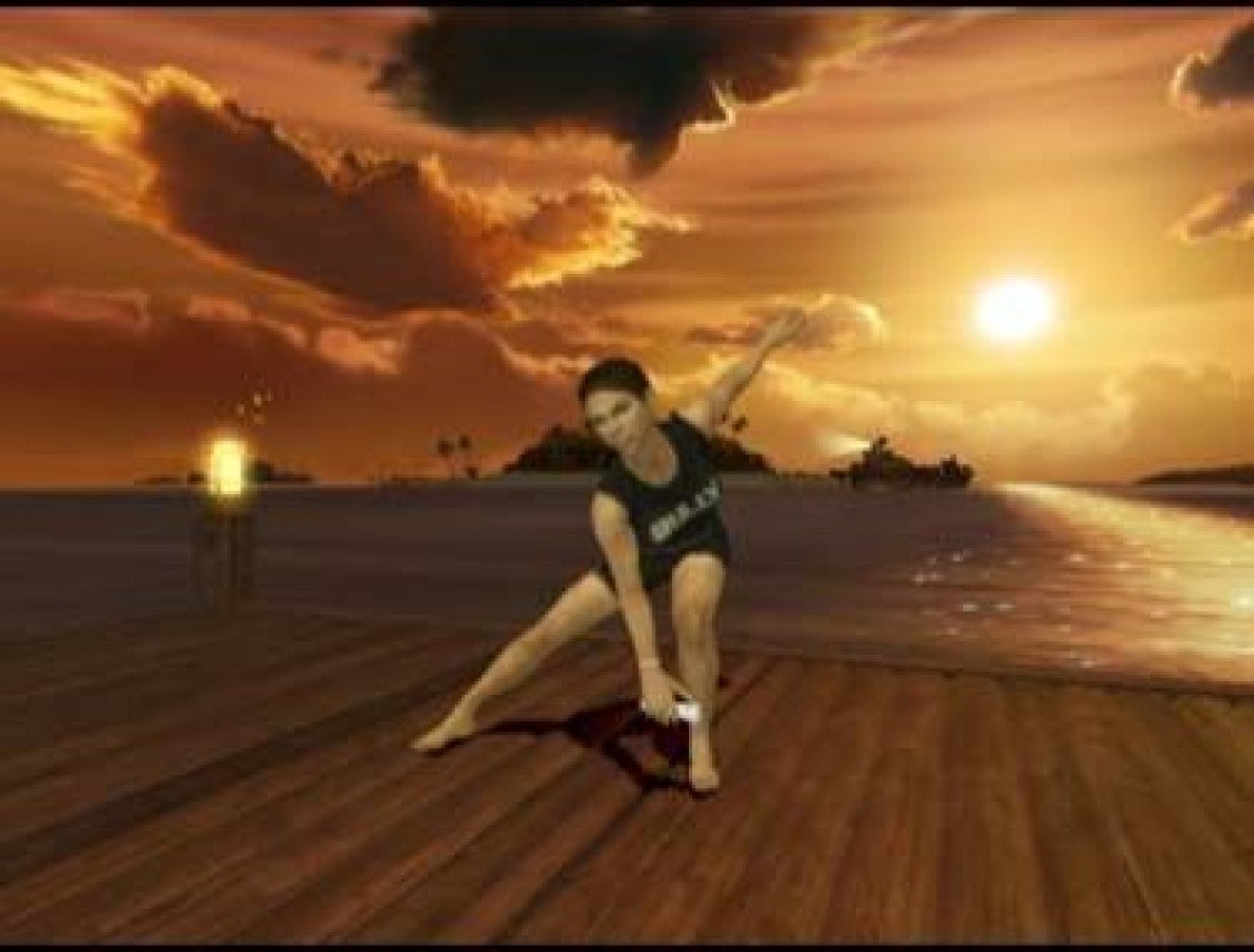 Jillian Michaels' Fitness Ultimatum 2010 gameplay for Nintendo Wii (Wii) video game