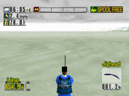 Bass Landing gameplay image for PlayStation 1 (PS1) retro video game