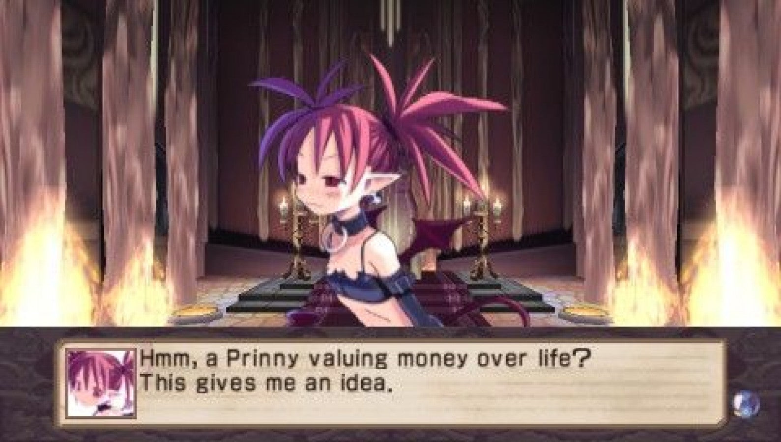 Disgaea Infinite – PlayStation Portable (PSP) gameplay for visual novel adventure video game