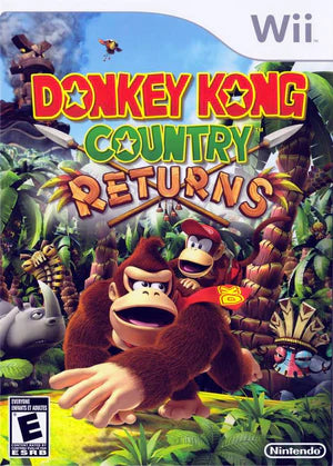 Donkey Kong Country Returns cover art for Nintendo Wii Wii video game