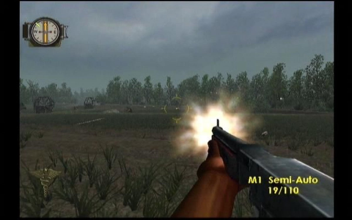 Men of Valor retro Xbox video game Men of Valor military first person shooter Vietnam War tactical combat historical warfare action campaign console title Xbox release gameplay