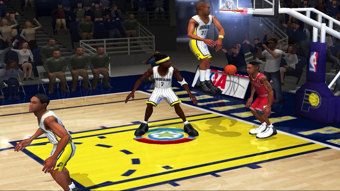 NBA Jam – PlayStation 2 (PS2) arcade basketball sports video game gameplay