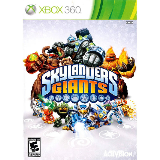 Skylanders: Giants cover art for Xbox 360 (X360) video game