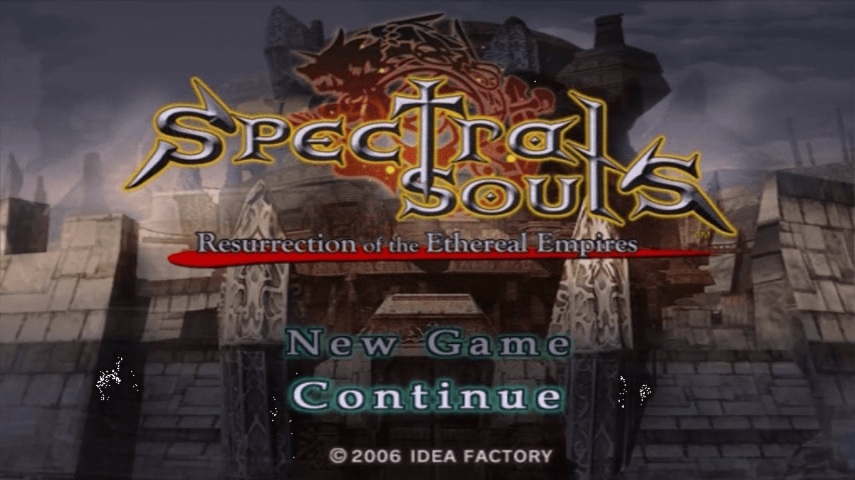 Spectral Souls Resurrection of the Ethereal Empires PlayStation Portable PSP for tactical role playing video game fans featuring turn based strategy combat grid based battles character customization fantasy storytelling multiple playable characters challenging missions and deep tactical gameplay collectible gaming appeal gameplay