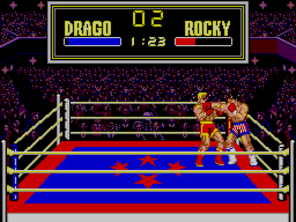 Rocky – Sega Master System (SMS) gameplay for boxing video game