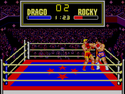 Rocky – Sega Master System (SMS) gameplay for boxing video game