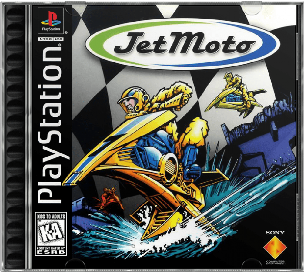 Jet Moto cover art for PlayStation 1 (PS1) video game