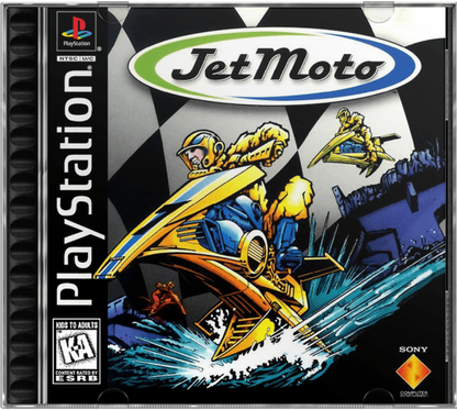 Jet Moto cover art for PlayStation 1 (PS1) video game