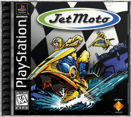 Jet Moto cover art for PlayStation 1 (PS1) video game