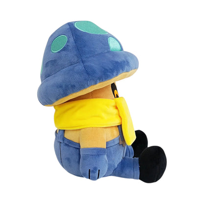 Mycellium Man 9 Inch Plush collectible video game character plush featuring Mycellium Man soft plush construction detailed character styling 9 inch size huggable collectible display item gaming merchandise and pop culture collectible appeal left side