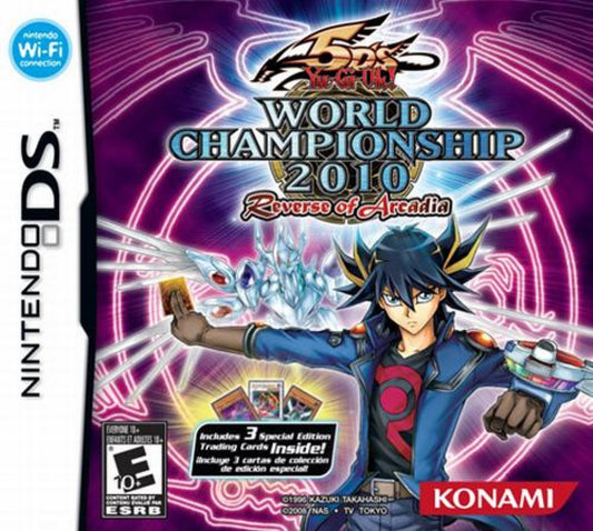 Yu-Gi-Oh! 5D's World Championship 2010: Reverse of Arcadia cover art for Nintendo DS (DS) video game