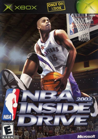 NBA Inside Drive 2002 cover art for Xbox (XBOX) video game
