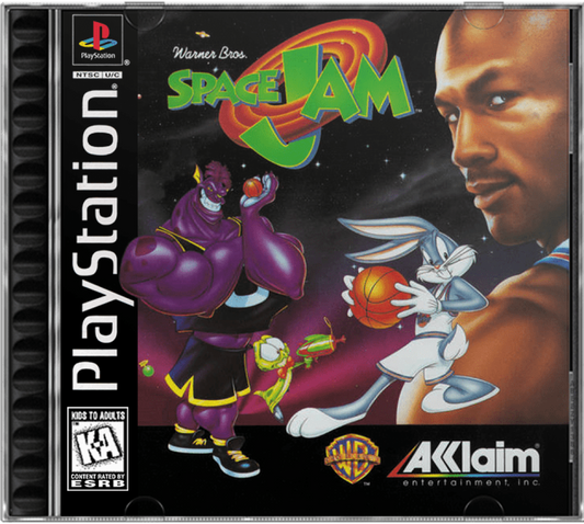 Space Jam cover art for PlayStation 1 (PS1) video game