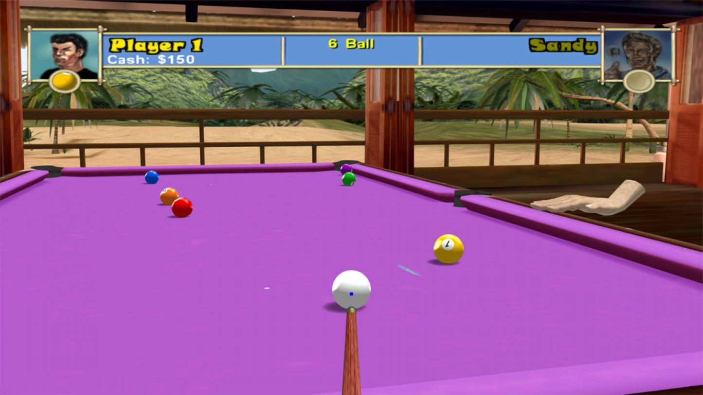 Pool Paradise Nintendo GameCube for retro video game enthusiasts featuring realistic billiards gameplay multiple pool game modes immersive tournament competition skill based cue control detailed table environments and collectible gaming appeal gameplay 