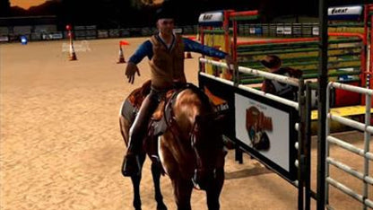 Top Hand: Rodeo Tour gameplay for Xbox 360 (X360) motion-controlled rodeo sports video game
