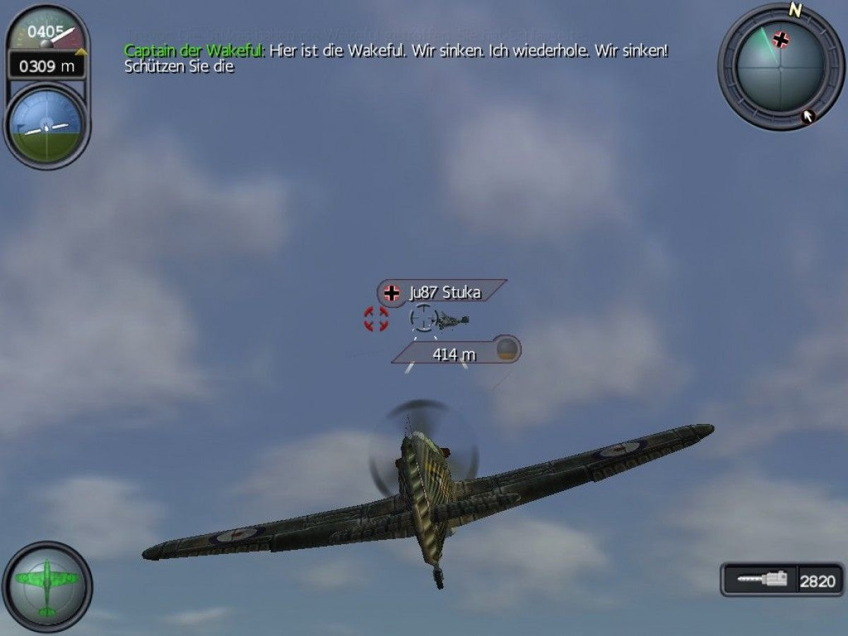 Secret Weapons Over Normandy WWII Aircraft combat simulation game for PlayStation 2 gameplay