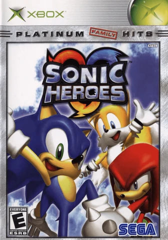 Sonic Heroes [Platinum Hits] – Xbox (XBOX) cover art for video game for XBOX