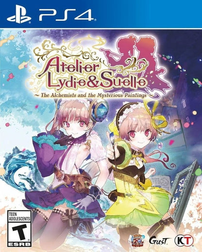 Atelier Lydie & Suelle PlayStation 4 (PS4) video game cover image JRPG crafting adventure