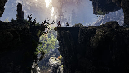 GreedFall retro PS4 video game GreedFall fantasy action RPG colonial era adventure story driven exploration magic combat role playing game console release gameplay 