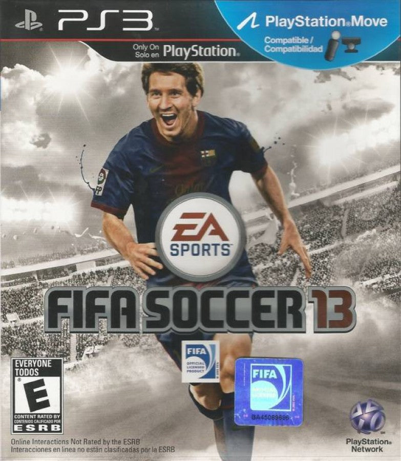 FIFA Soccer 13 cover art for PlayStation 3 (PS3) video game