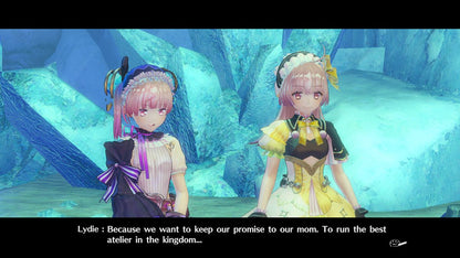 Atelier Lydie & Suelle PlayStation 4 (PS4) video game gameplay JRPG crafting adventure