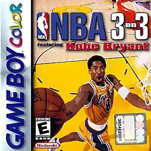 NBA 3 on 3 Featuring Kobe Bryant cover art for Game Boy Color GBC video game