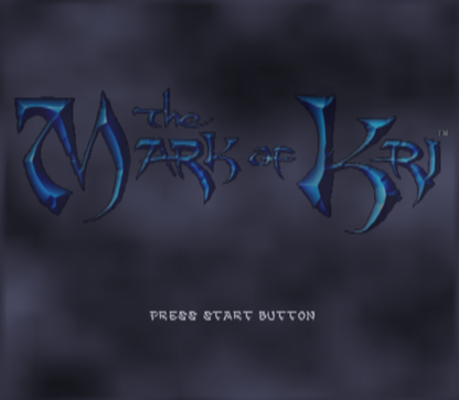 The Mark of Kri title art for PlayStation 2 (PS2) video game