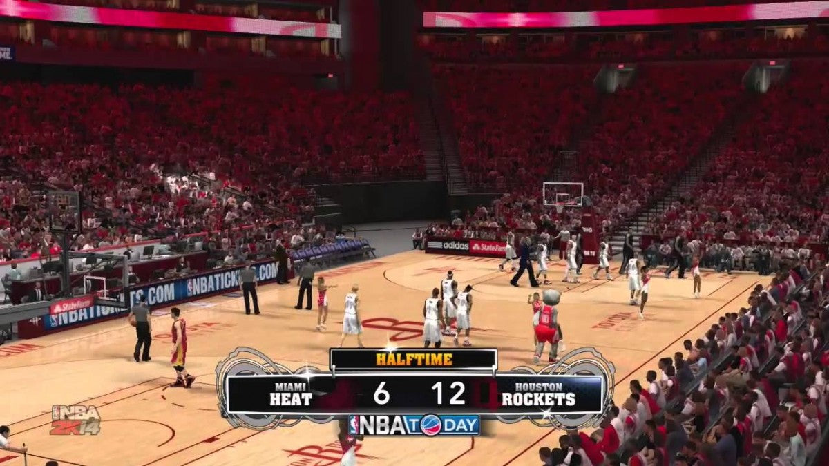 NBA 2K14 PlayStation 3 basketball video game gameplay