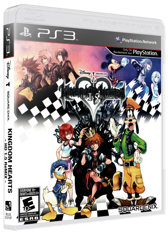Kingdom Hearts HD 1.5 Remix [Limited Edition] cover art for PlayStation 3 (PS3) video game