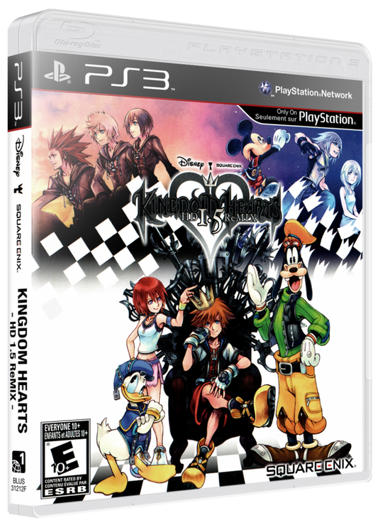 Kingdom Hearts HD 1.5 Remix [Limited Edition] cover art for PlayStation 3 (PS3) video game