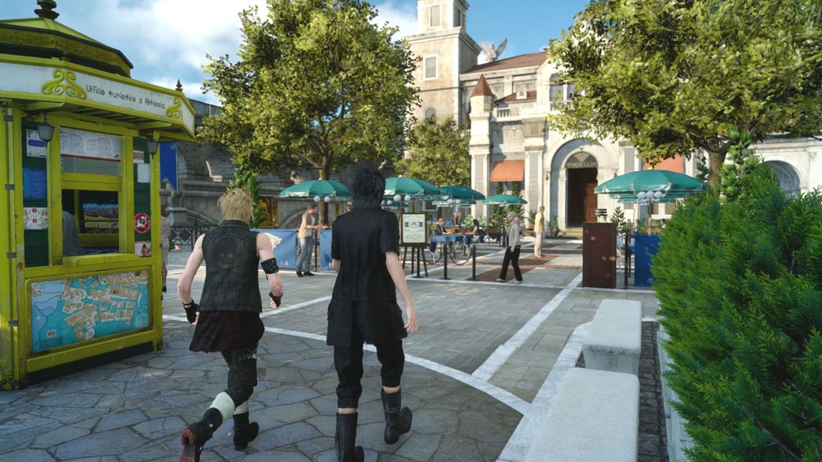 Final Fantasy XV gameplay for Xbox One (XONE) action role-playing video game