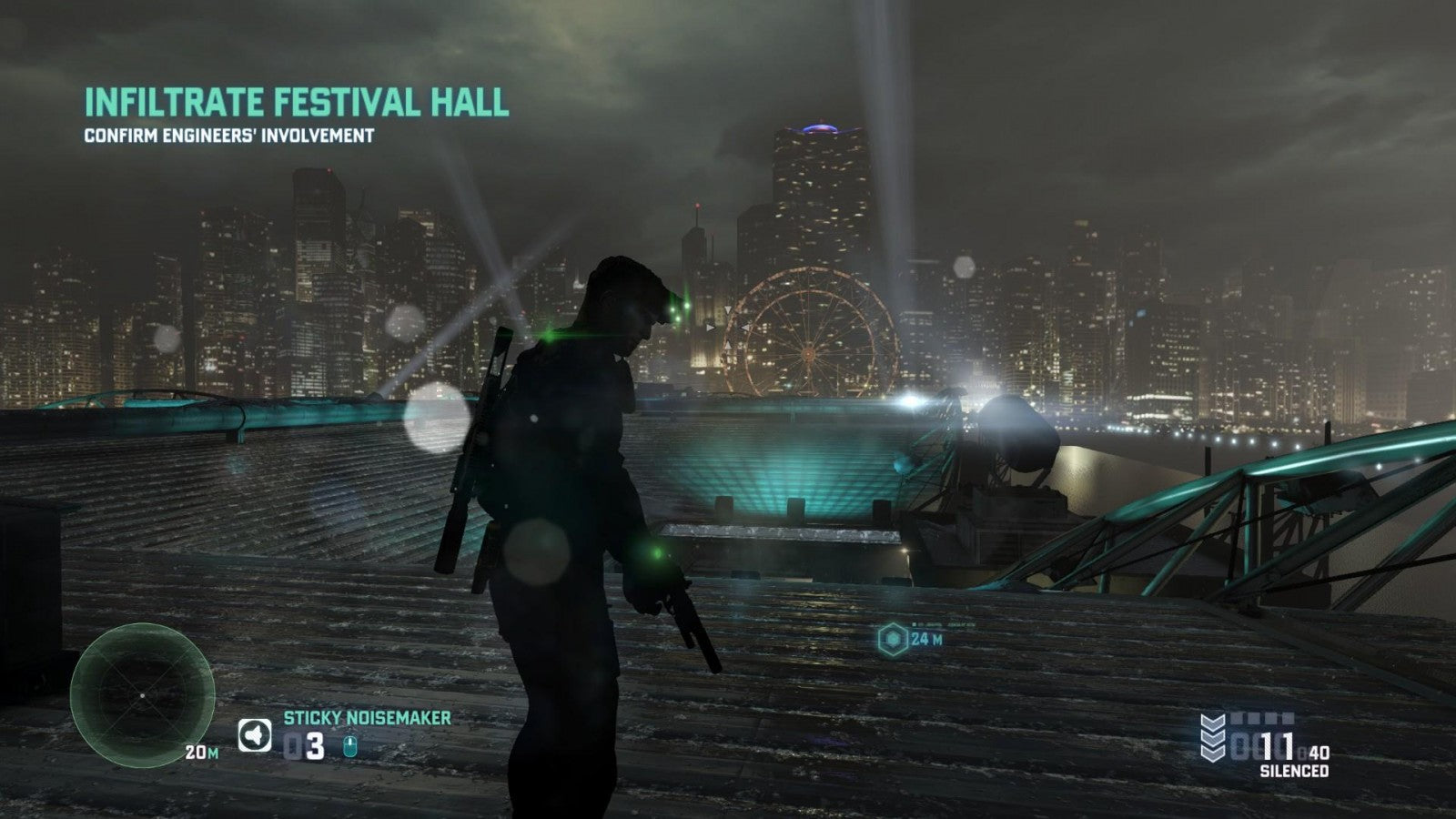 Splinter Cell Blacklist video game featuring stealth action gameplay tactical espionage missions Sam Fisher covert operations customizable loadouts single player campaign and online multiplayer modes by Ubisoft gameplay 