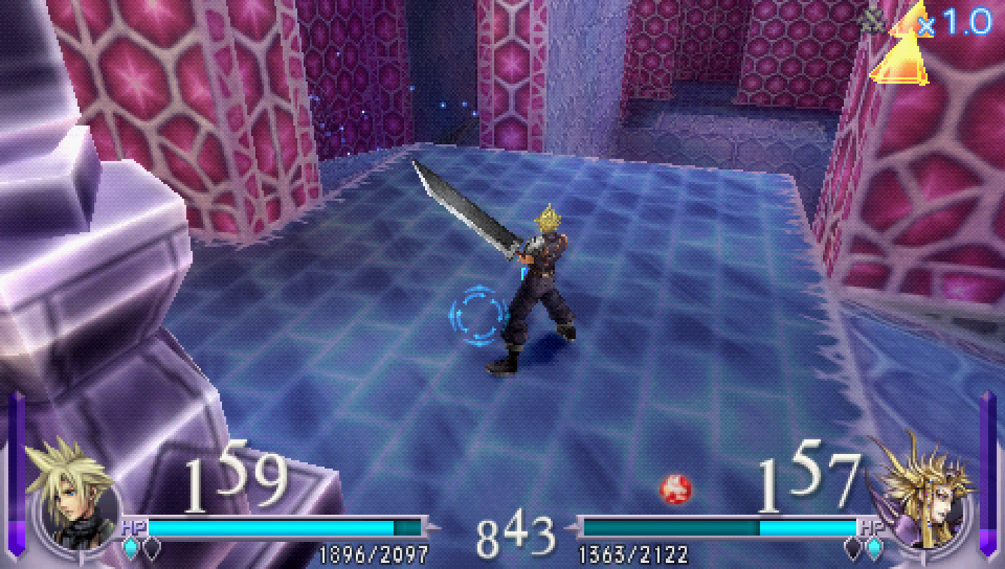 Dissidia: Final Fantasy – PlayStation Portable (PSP) gameplay for action fighting role-playing video game