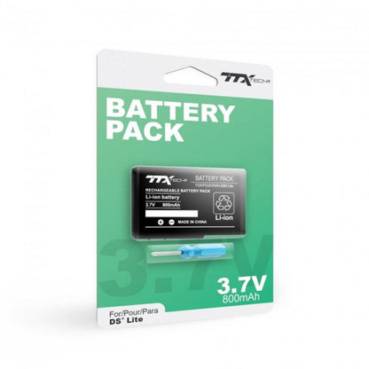 TTX Tech rechargeable battery pack for DS Lite accessory for Nintendo DS DS