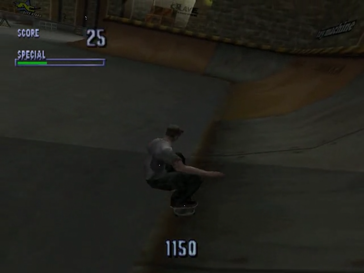 Tony Hawk's Pro Skater gameplay for Sega Dreamcast (DC) video game