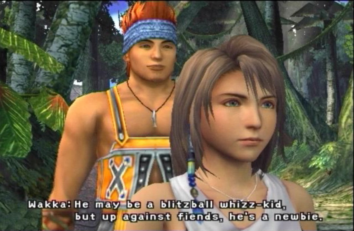 Final Fantasy X [Greatest Hits] gameplay for PlayStation 2 (PS2) fantasy role-playing adventure video game