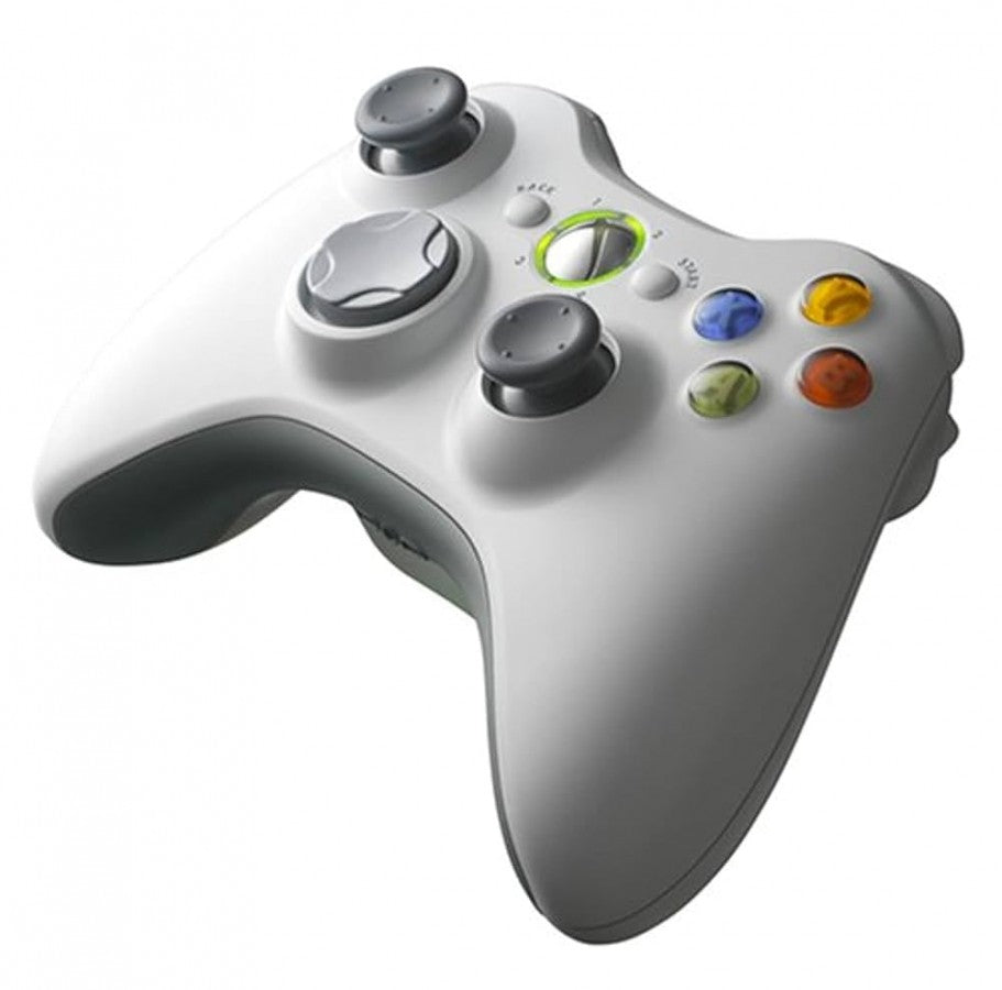 Xbox 360 Wireless Controller [OEM][White][Scratch & Scuff] Xbox 360 (X360) gaming accessory