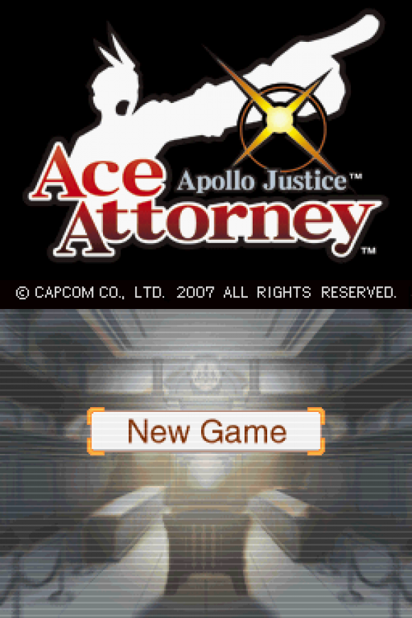 Ace Attorney: Apollo Justice new game for Nintendo DS (DS) courtroom visual novel adventure video game