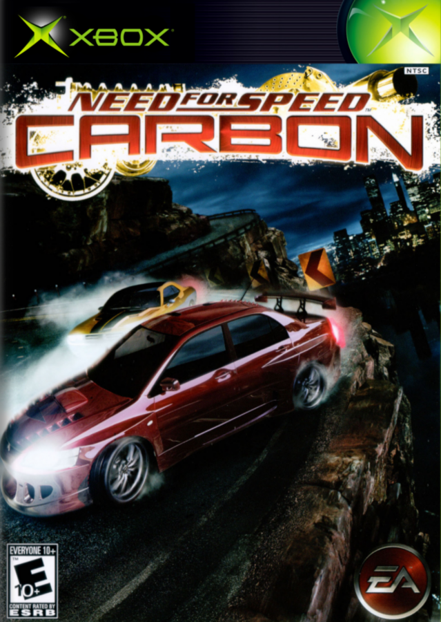 Need for Speed: Carbon for Xbox (XBOX) at Gamers INC, featuring intense canyon racing and territory-based street battles where you build your ultimate crew and dominate the city streets in high-performance tuner, muscle, and exotic cars front cover