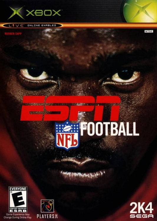 ESPN NFL Football 2004 cover art for Xbox (XBOX) video game
