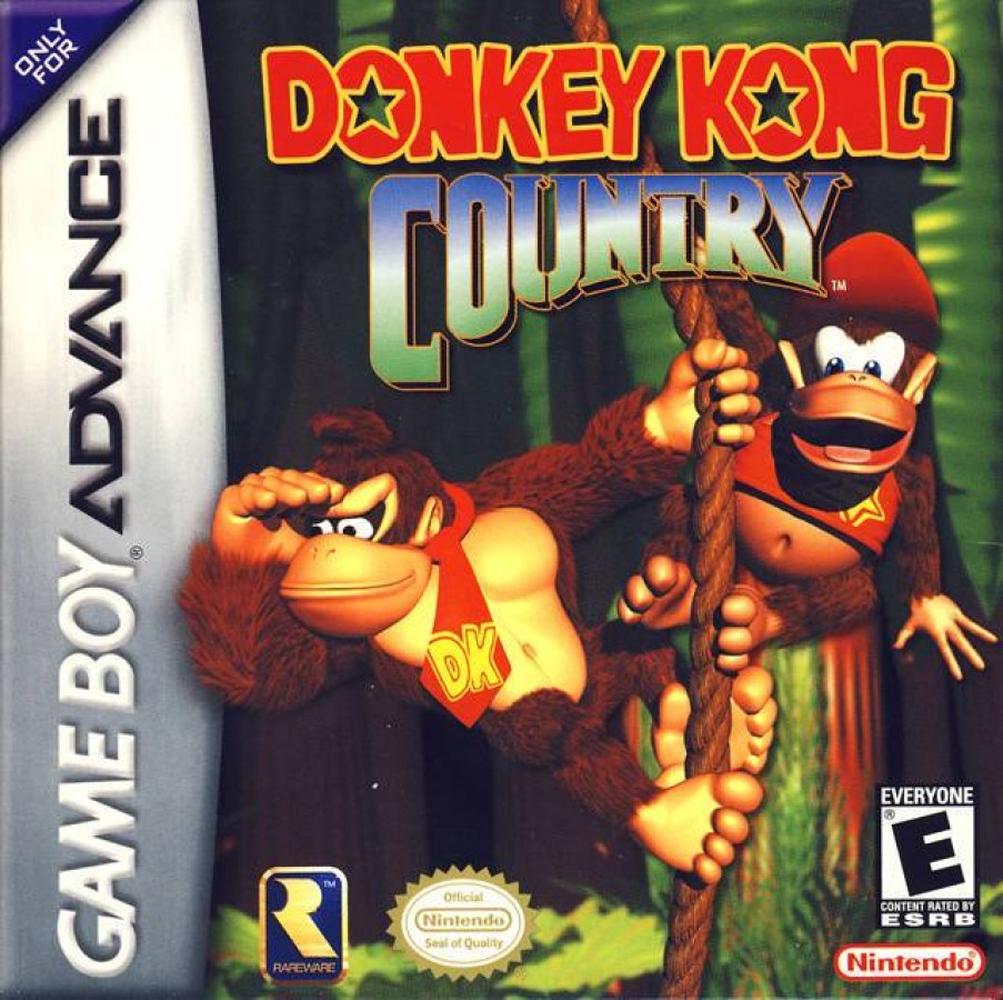 Donkey Kong import cover art for Game Boy Advance GBA video game