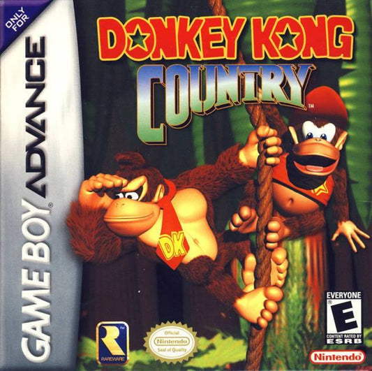 Donkey Kong import cover art for Game Boy Advance GBA video game